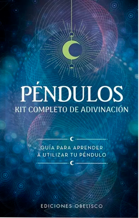 Péndulos.   Kit completo de adivinación (Estuche)