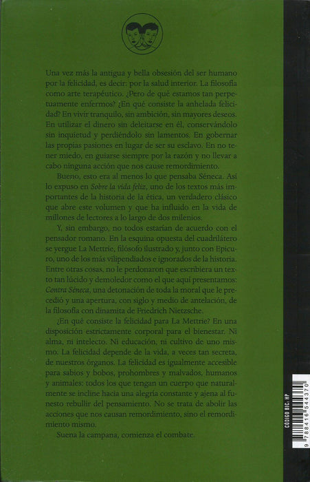 El Combate por la Felicidad   Séneca vs. La Mettrie