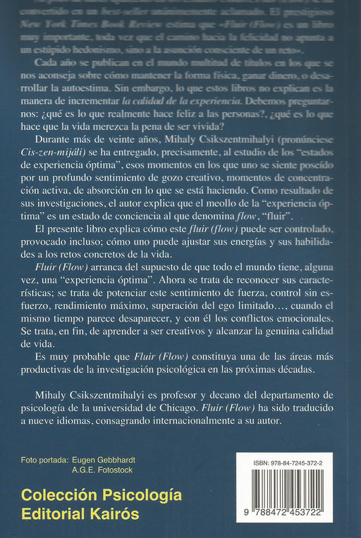 Fluir (Flow).   Una psicología de la felicidad - NALANDA | Tu motor de búsqueda interna