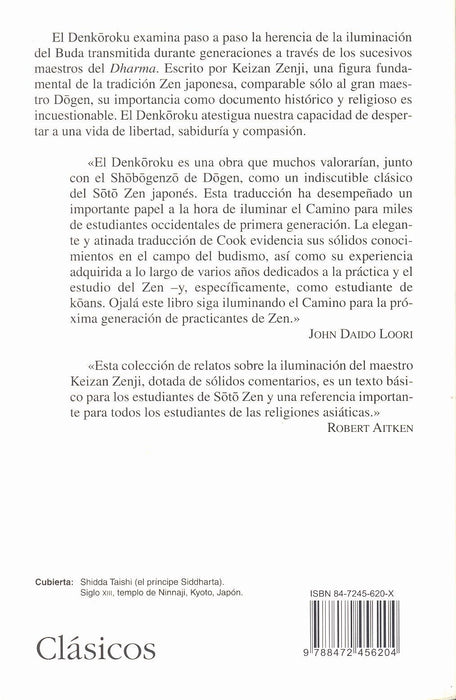 Denkoroku   Crónicas de la Transmisión de la Luz