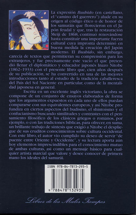 Bushido  El Código Ético Del Samurái Y El Alma De Japón