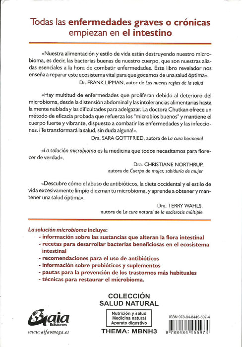 La Solución Microbioma   La Sanación Radical del Cuerpo a Través de la Flora Intestinal