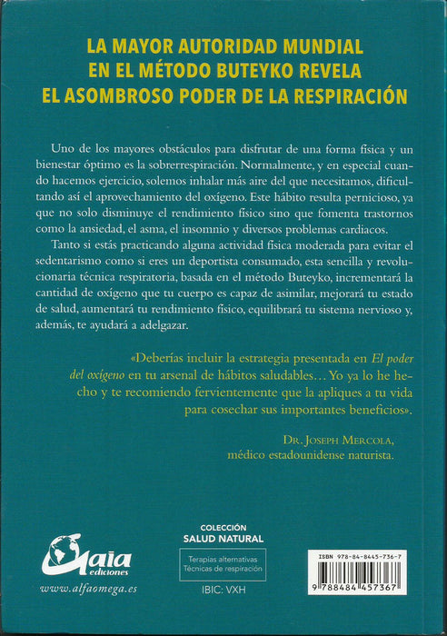 El Poder Del Oxígeno   Técnicas de Respiración Sencillas y Científicamente Probadas