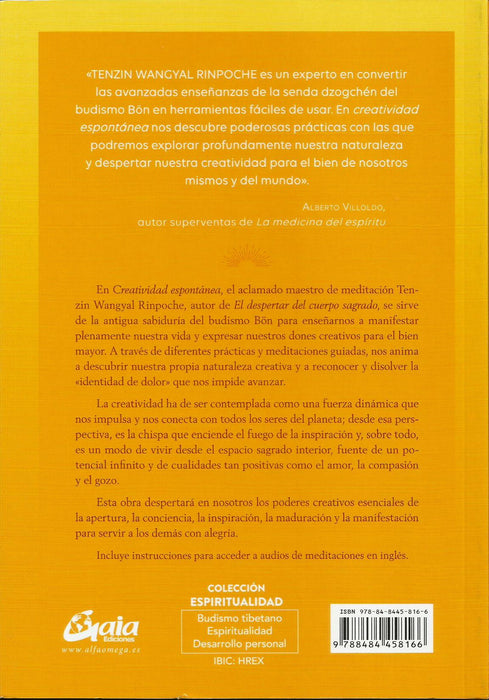 Creatividad Espontánea   Meditaciones para Manifestar tus Cualidades Positivas