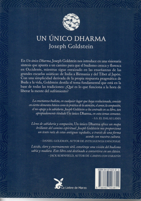 Un Único Dharma   El Emergente Budismo Occidental