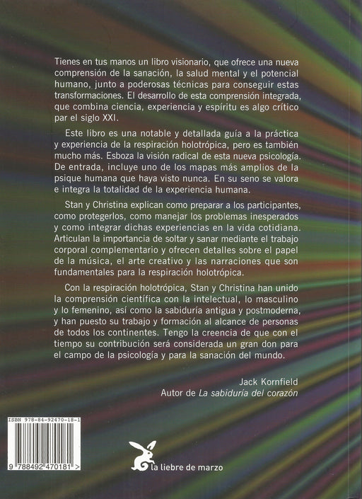 La respiración holotrópica. Un nuevo enfoque a la autoexploración y la terapia - NALANDA | Tu motor de búsqueda interna