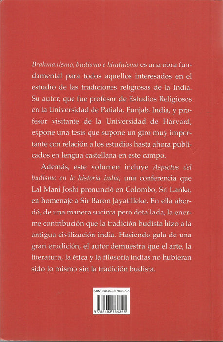 Brahmanismo, Budismo E Hinduismo