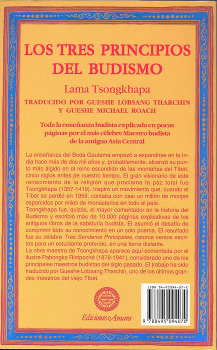 Los tres principios del Budismo